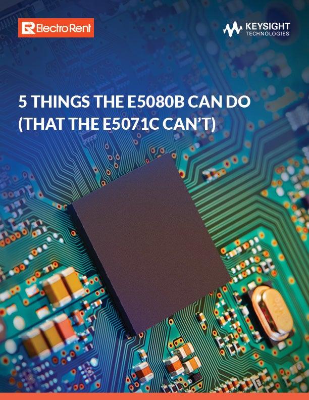5 Things the E5080B Can Do (That the E5071C Can't), imagen