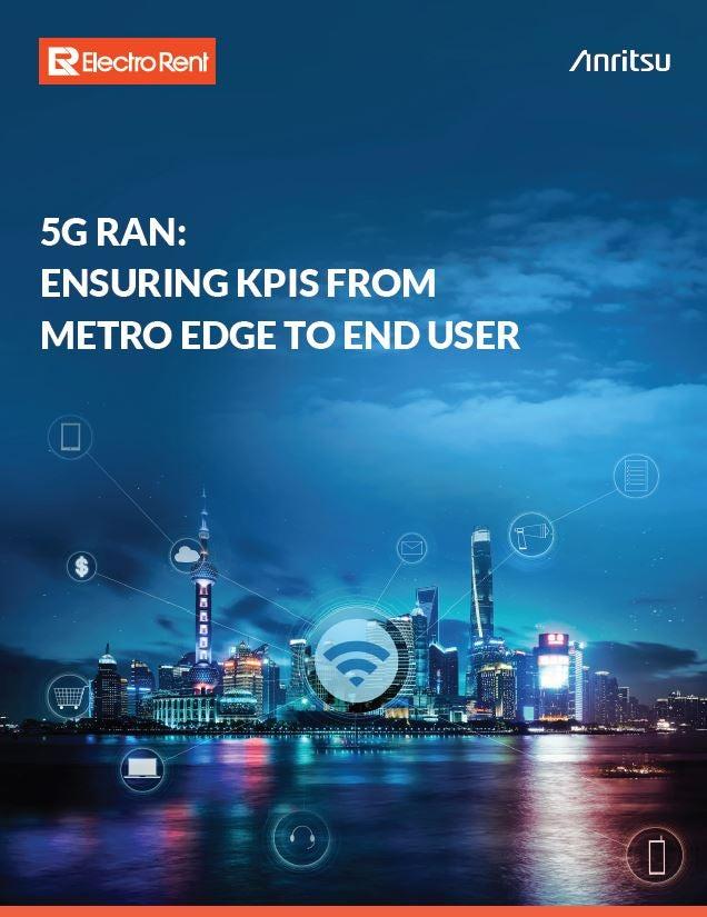 5G RAN: Ensuring KPIs from Metro Edge To End User, image