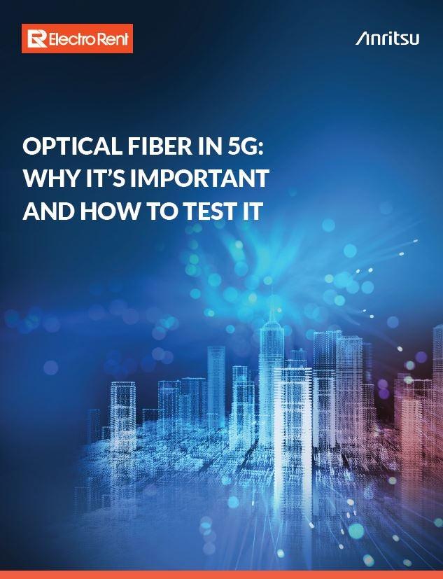 Optical Fiber in 5G Anritsu, image