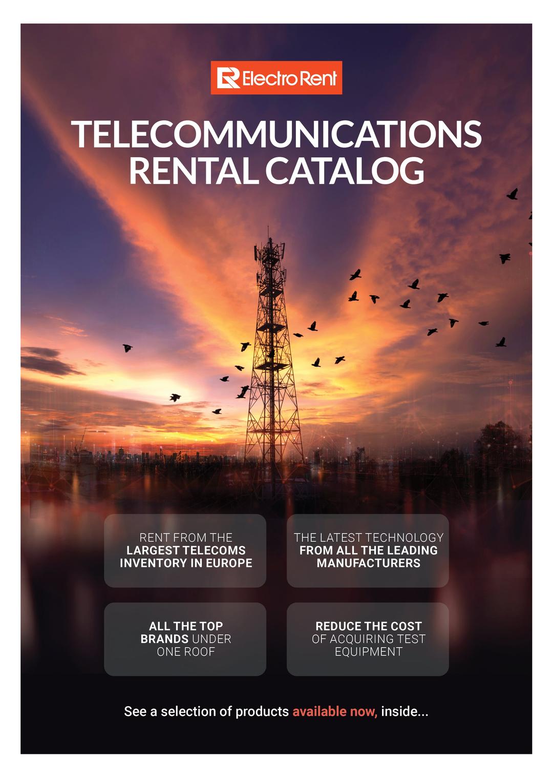 Electro Rent 2022 Telecom Catalogue, image
