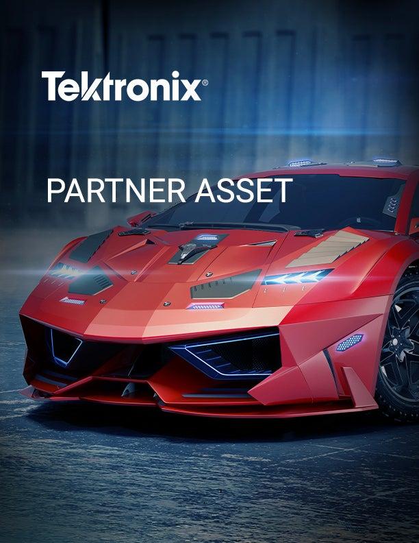 Tektronix: 汽車以太網測試解決方案數據表, 圖像