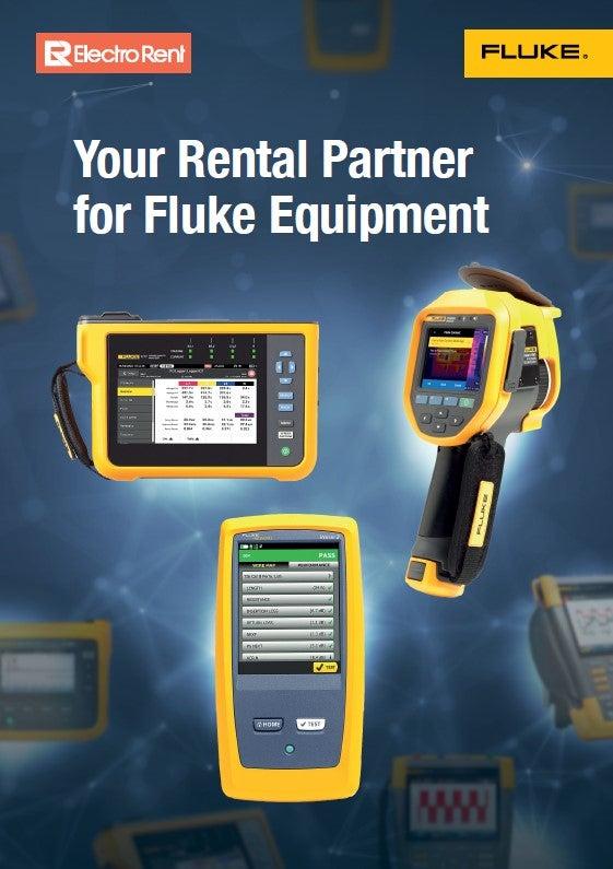 Renting Fluke equipment from Electro Rent, afbeelding
