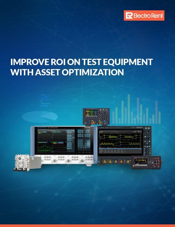 Improve ROI on Test Equipment, image
