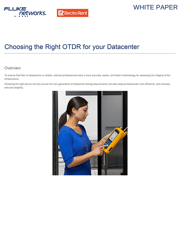 Choosing the Right OTDR, bild