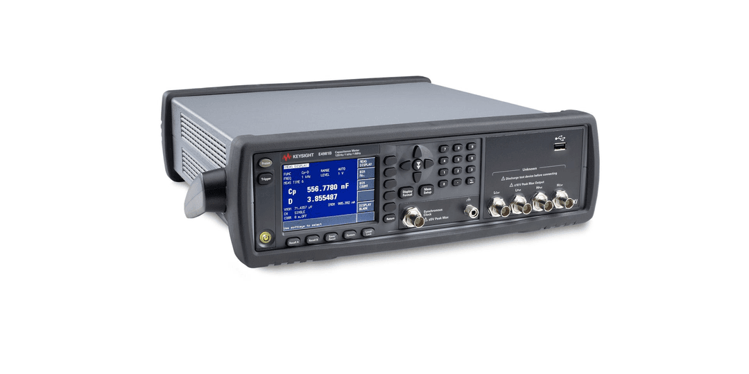 Capacitance Analyzer Keysight Technologies E4981B | Capacitance Meter | Electro Rent ...